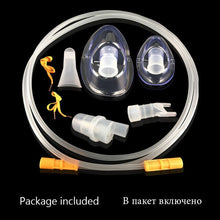 Load image into Gallery viewer, Inhaler Set Adult Children Mask Filters Family  Medical Nebulizer Cup Catheter Compressor Nebulizer Accessories Smooth Breathing